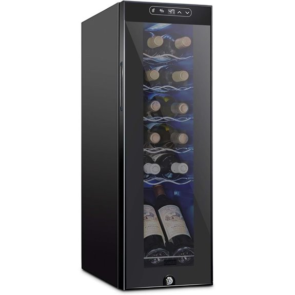 12 bottle compressor wine cooler