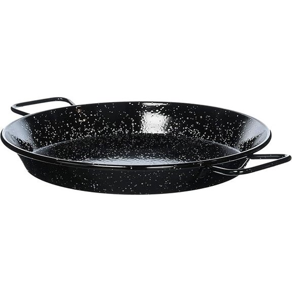 Garcima 13-Inch Enameled Steel Paella Pan 32cm