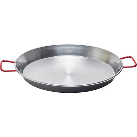 Garcima 15-Inch Carbon Steel Paella Pan 38cm