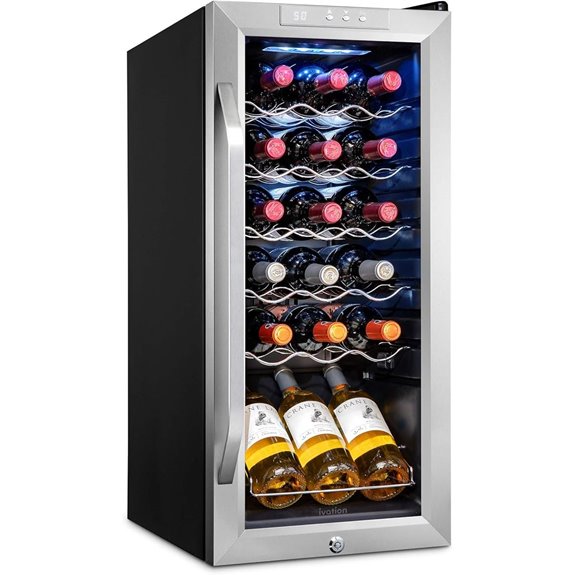 18 bottle wine cooler