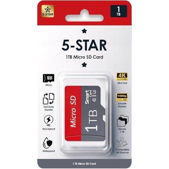 Micro SD Card 1TB for 4K Video & Gaming