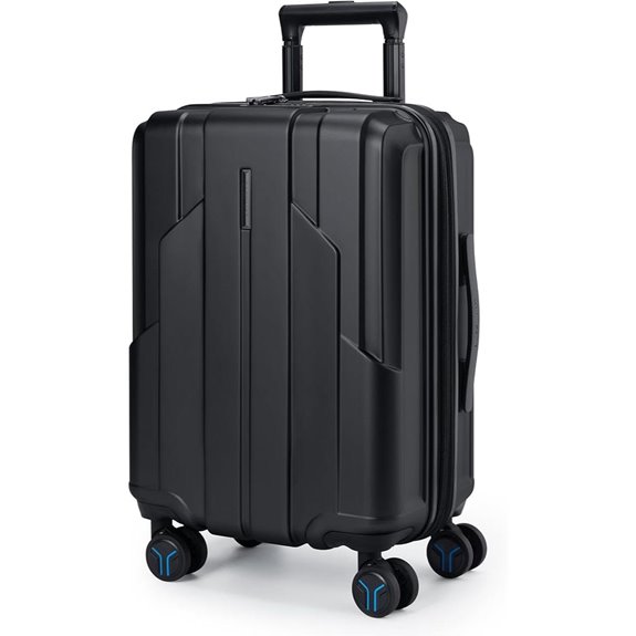 BAGSMART 20-Inch Expandable Hardside Spinner Luggage
