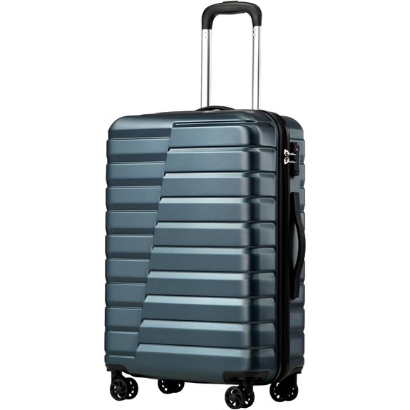 Coolife 20-Inch TSA Spinner Hard Shell Luggage