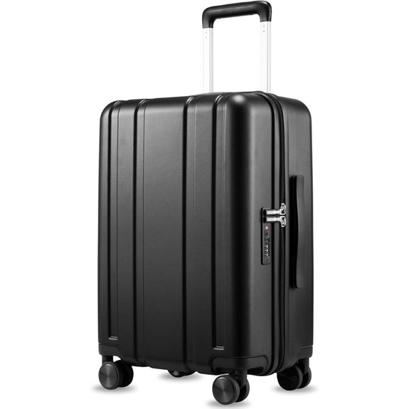 Carry On Luggage 20 Inch Hard Shell TSA Lock