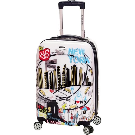 Rockland 20-Inch Spinner Carry-On Luggage