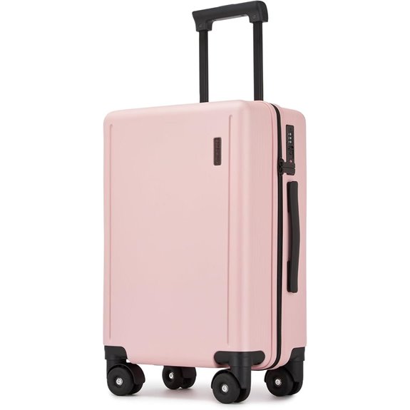 20-Inch TSA Approved Carry-On Luggage with Spinner Wheels