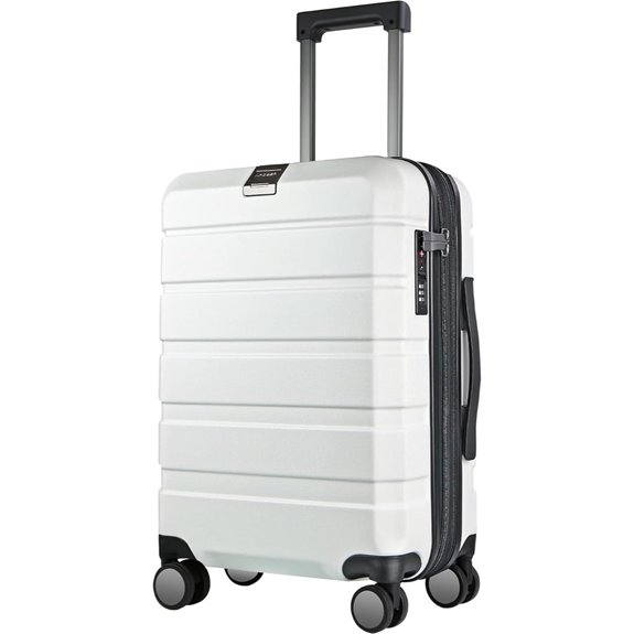KROSER 20-Inch Spinner Carry-On with TSA Lock