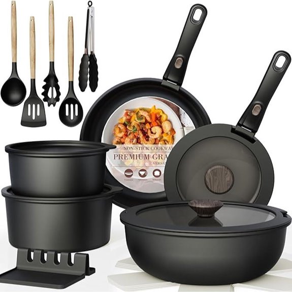 Astercook 21-Piece Non-Stick RV Cookware Set