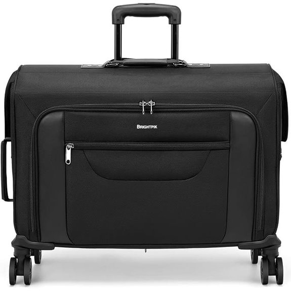 Rolling Garment Bag 22 Inch Carry-On with Spinner Wheels