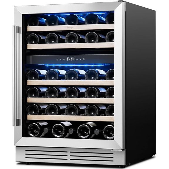 Yeego 24-Inch Dual Zone Wine & Beverage Cooler