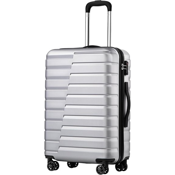 Coolife 24-Inch Spinner Hardside Luggage