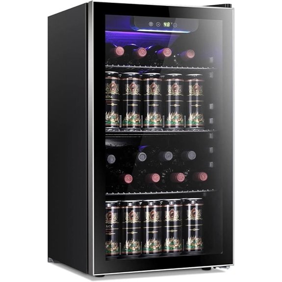 Antarctic Star 26 Bottle Wine Cooler Beverage Fridge