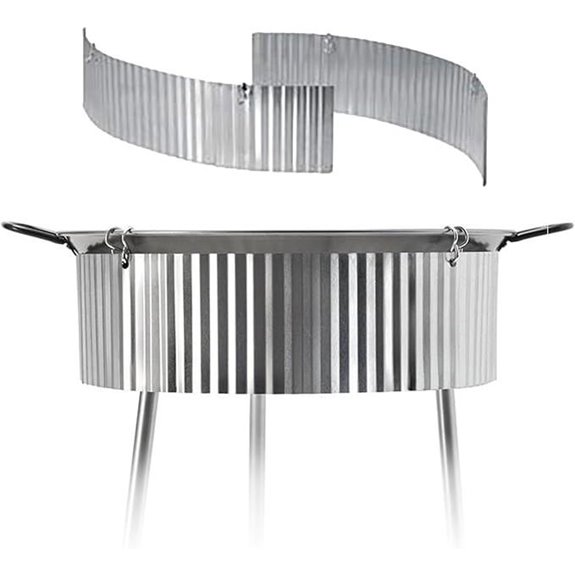 Paella Gas Burner Windshields (28 inch)