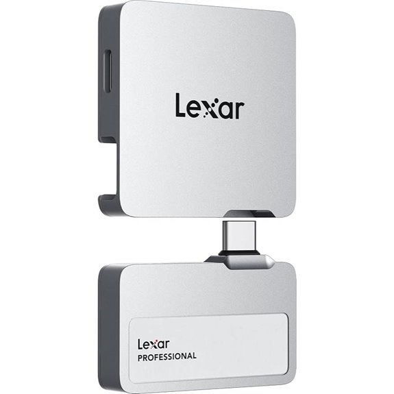Lexar 2TB Portable SSD with Hub and Rugged Design