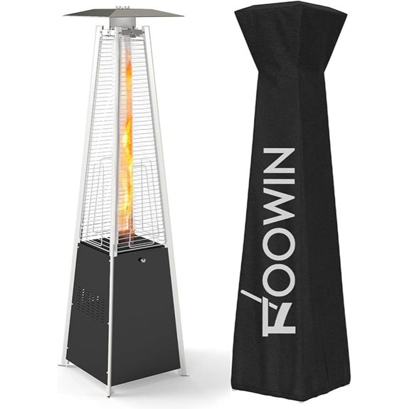 FOOWIN 48,000 BTU Outdoor Propane Patio Heater