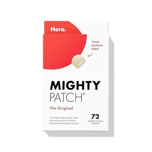 Mighty Patch Original Acne Pimple Spot Stickers (72)