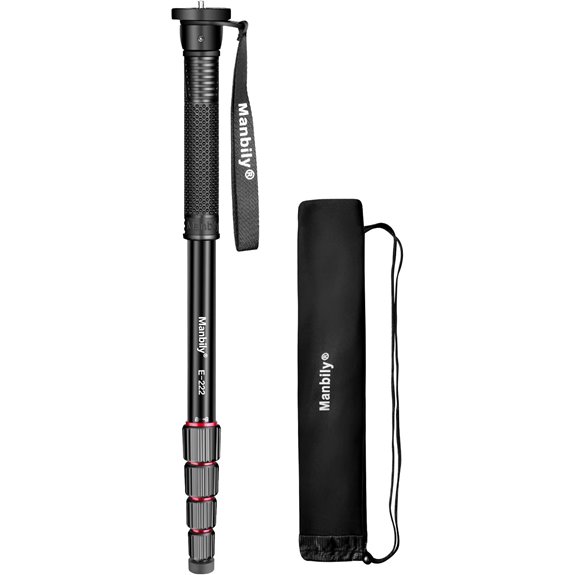 Manbily 65-Inch Aluminum Camera Monopod for DSLRs