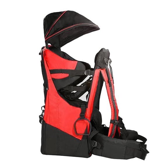 ClevrPlus Deluxe Adjustable Baby Carrier Backpack
