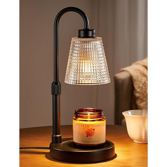 Innqoo Candle Warmer Lamp with Timer and Dimmable Function