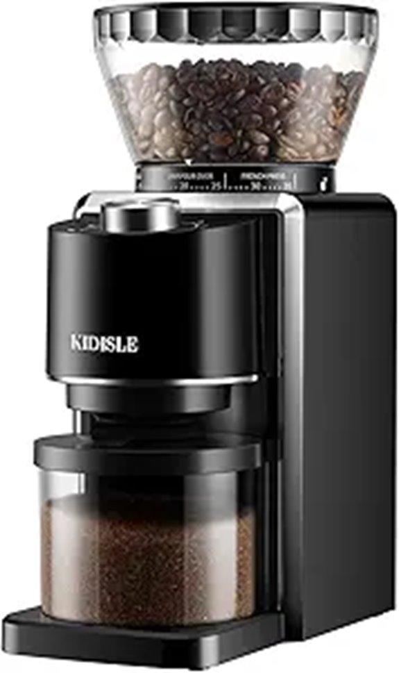 Conical Burr Coffee Grinder with 35 Settings