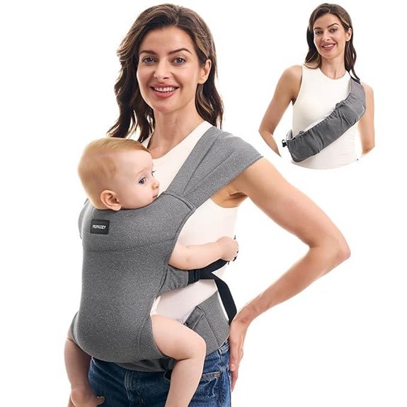 Momcozy Portable Baby Carrier with Adjustable Straps