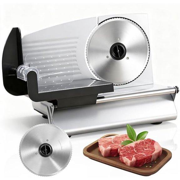 Premium Electric Food Meat Slicer with Adjustable Thickness