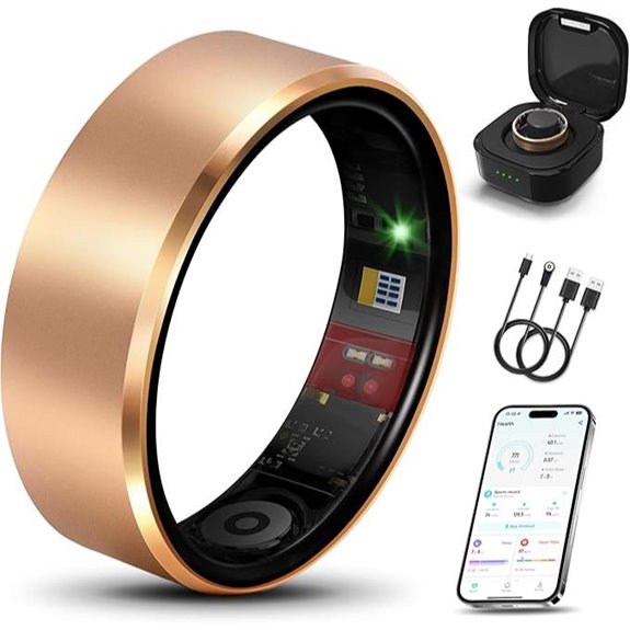 Smart Health Ring 2.0 Fitness and Health Tracker