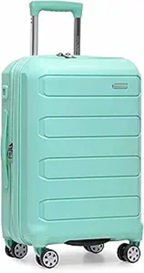 Traveler's Choice Pagosa Hardshell Spinner Luggage