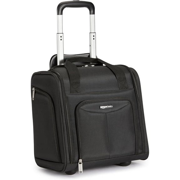 Amazon Basics Underseat Carry-On Luggage with Wheels