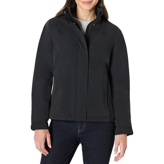 Amazon Essentials Women's Packable Waterproof Rain Jacket