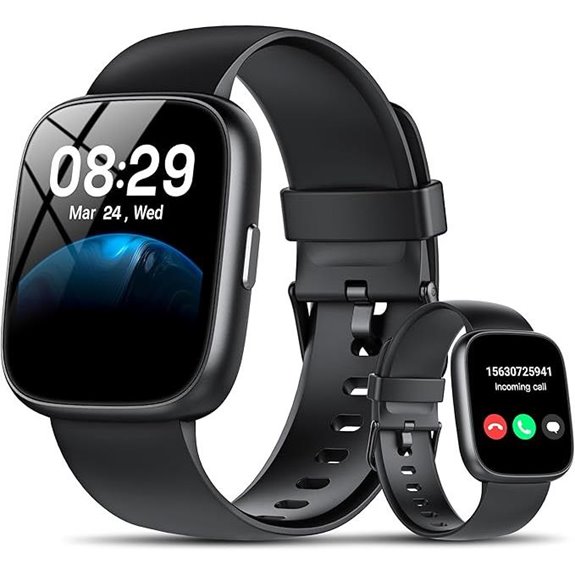 Smartwatch with Alexa Touchscreen Fitness & Heart Rate