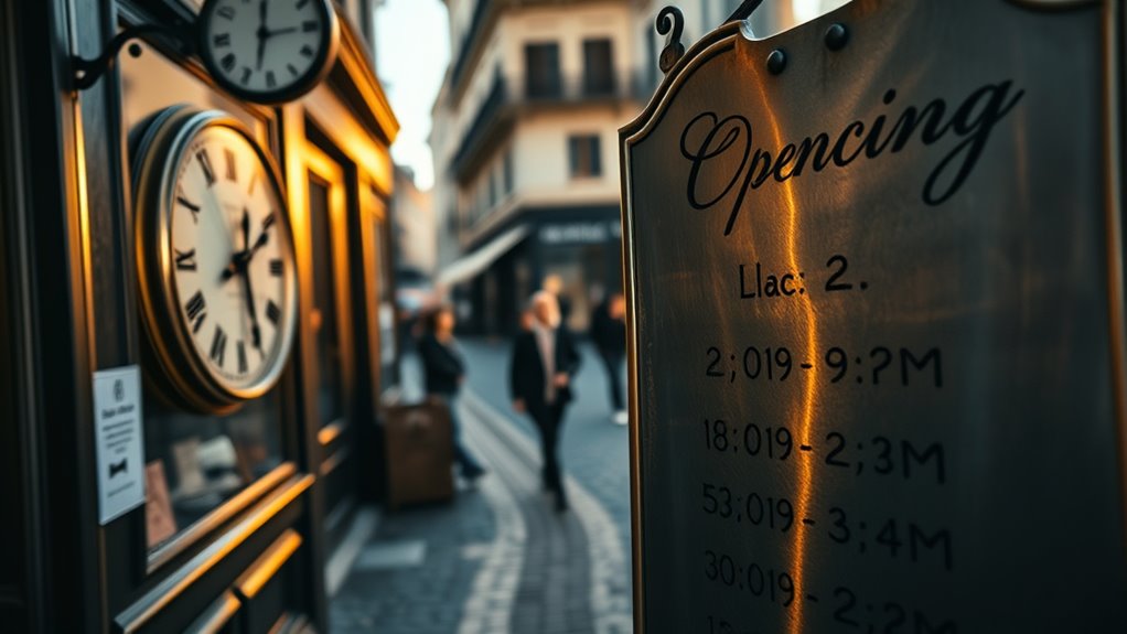 align trading hours accurately