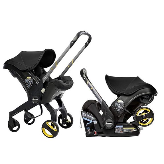 Doona Car Seat & Stroller Nitro Black - All-in-One Travel System