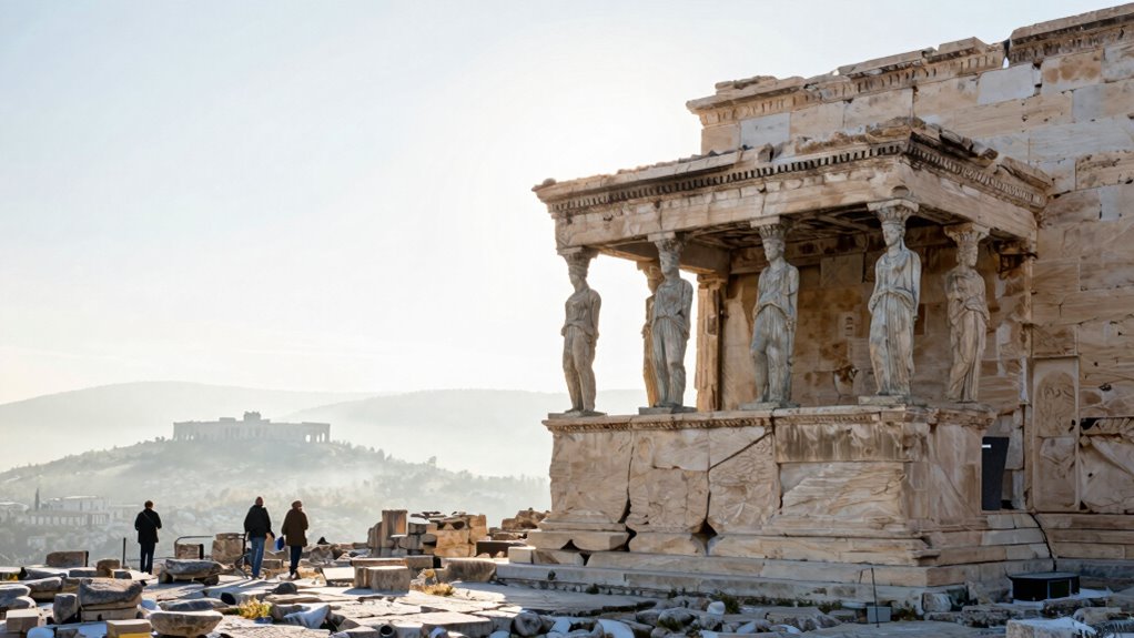 ancient athens winter visits