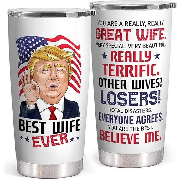 Wedding Anniversary Stainless Steel Tumbler for Wife