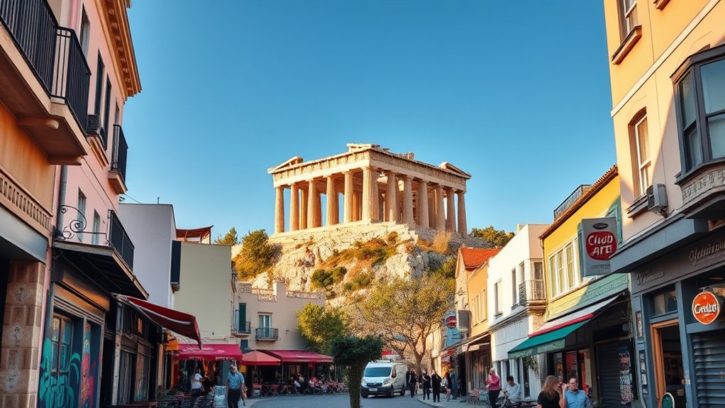 athens vibrant modern culture