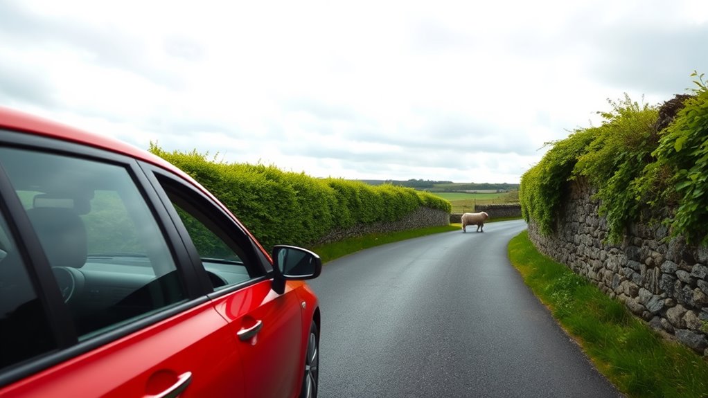 avoid road hazards carefully