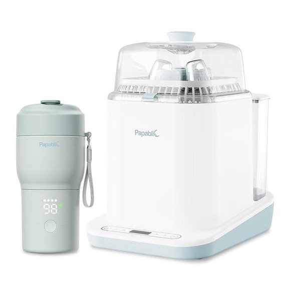 Papablic Baby Bottle Care Bundle with Warmer