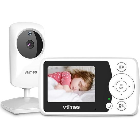 Baby Monitor with Camera Audio Night Vision LCD
