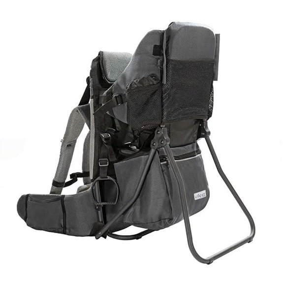 ClevrPlus Baby Backpack Carrier with Seat and Adjustable Straps