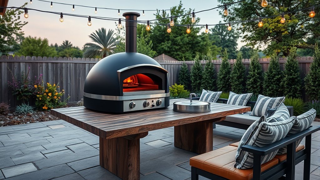 backyard oven space durability