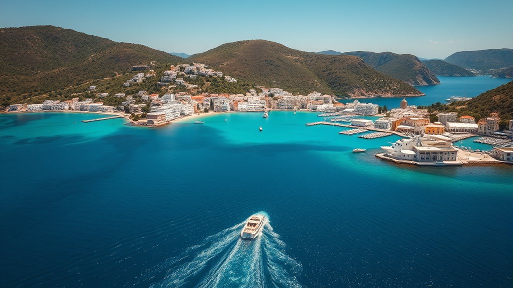 balance iconic landmarks peacefully