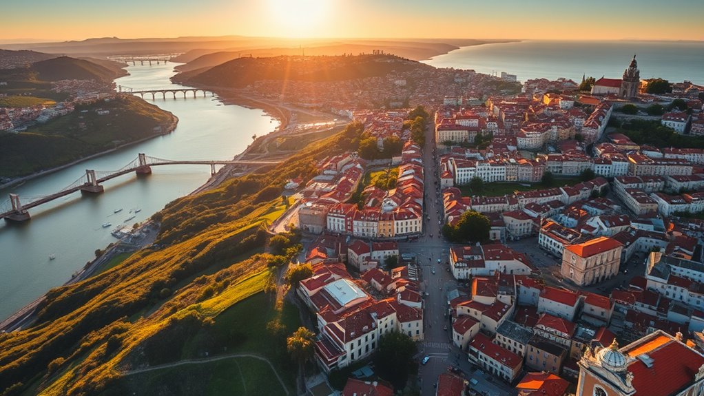 balanced city and nature itineraries