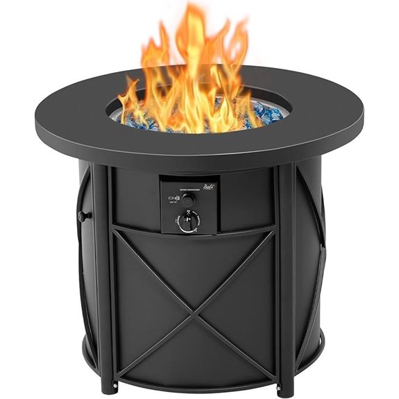 BALI OUTDOORS 30-Inch Propane Fire Pit Table