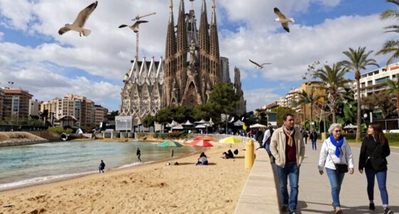 barcelona march weather and events