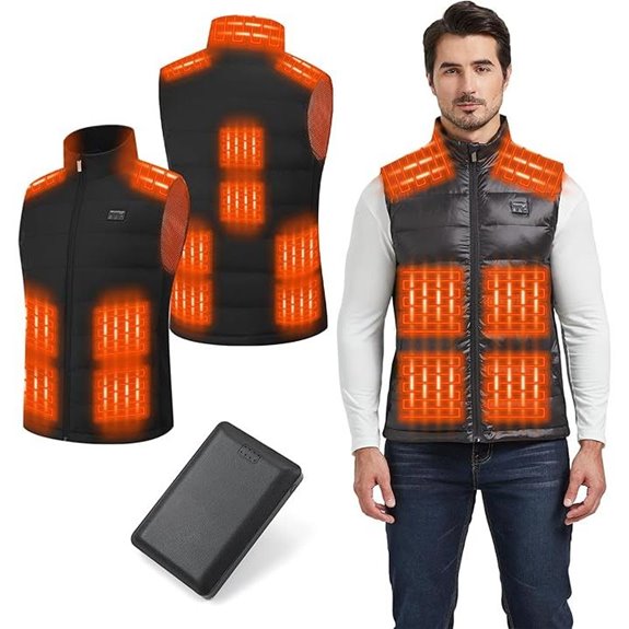 Heated Vest with Battery Pack for Men Women