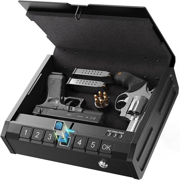 ONNAIS Iron SE Biometric Gun Safe with Keypad