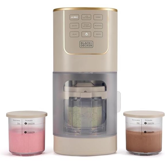 BLACK+DECKER Ice Cream Maker for Frozen Treats