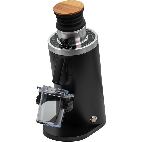 MiiCoffee DF54 Single Dose Coffee Grinder (Black)