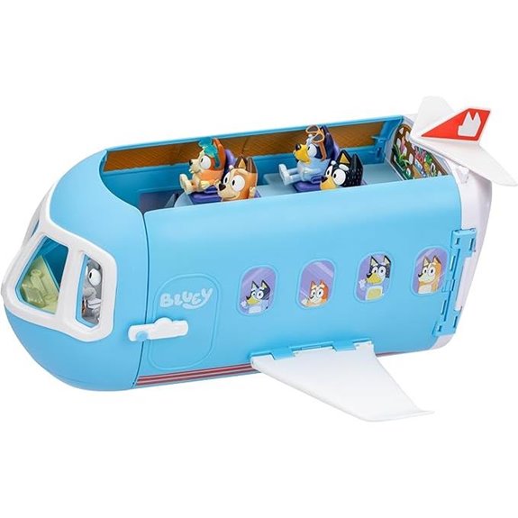 bluey airplane playset